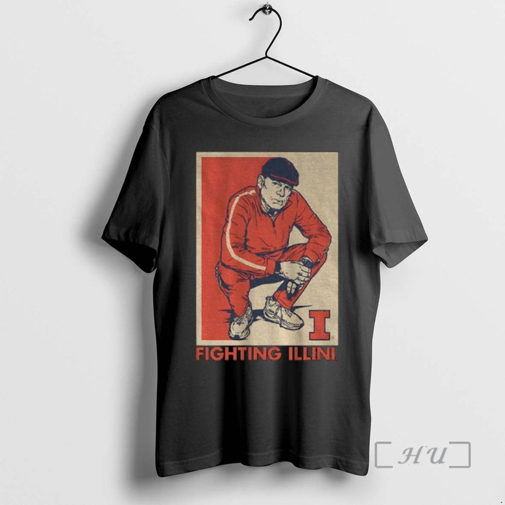 Officials Brad Underwood Track Suit Coach Illinois - Adult & Kids T-Shirts, Sweatshirts & Hoodies apparel design preview 1