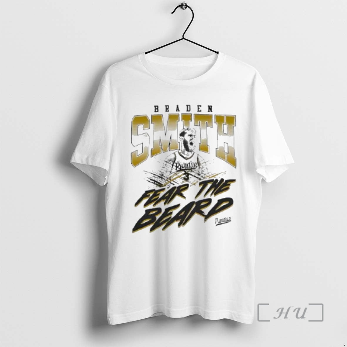 Officials Braden Smith Fear The Beard - Adult & Kids T-Shirts, Sweatshirts & Hoodies apparel design preview 1