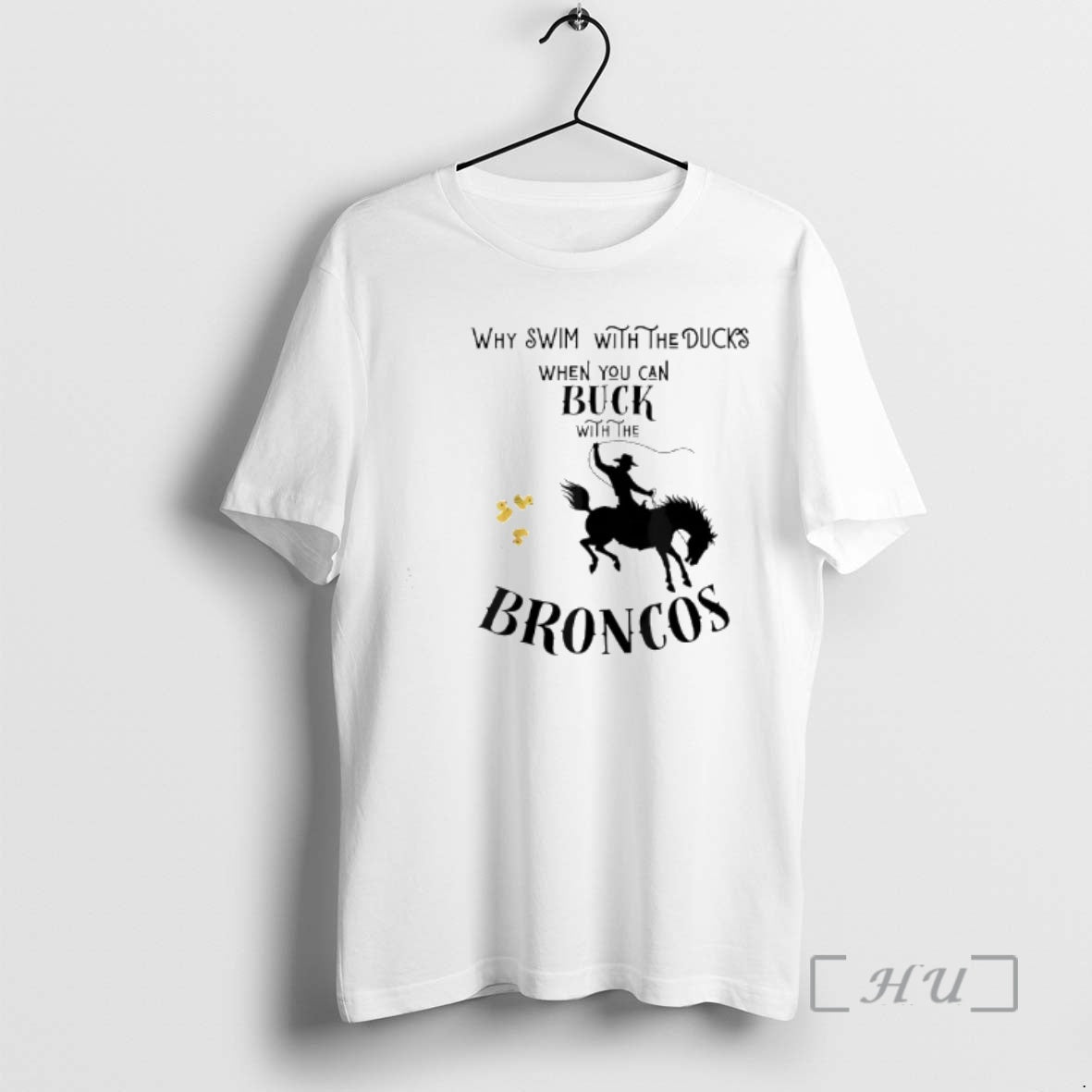 Officials Bronco Drivers Bucking Ducks - Adult & Kids T-Shirts, Sweatshirts & Hoodies apparel design preview 1