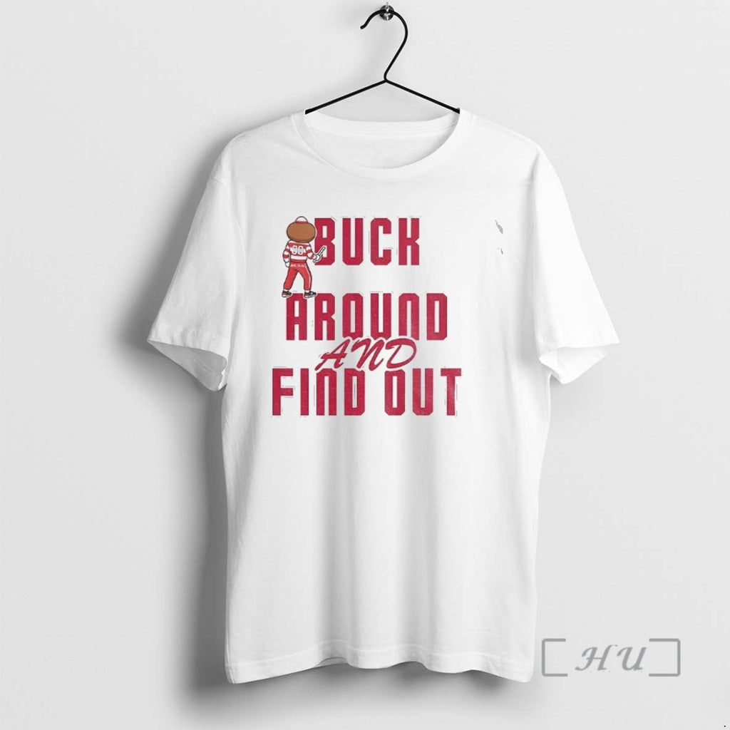 Officials Buck Around And Find Out Buckeyes Brutus - Adult & Kids T-Shirts, Sweatshirts & Hoodies apparel design preview 1