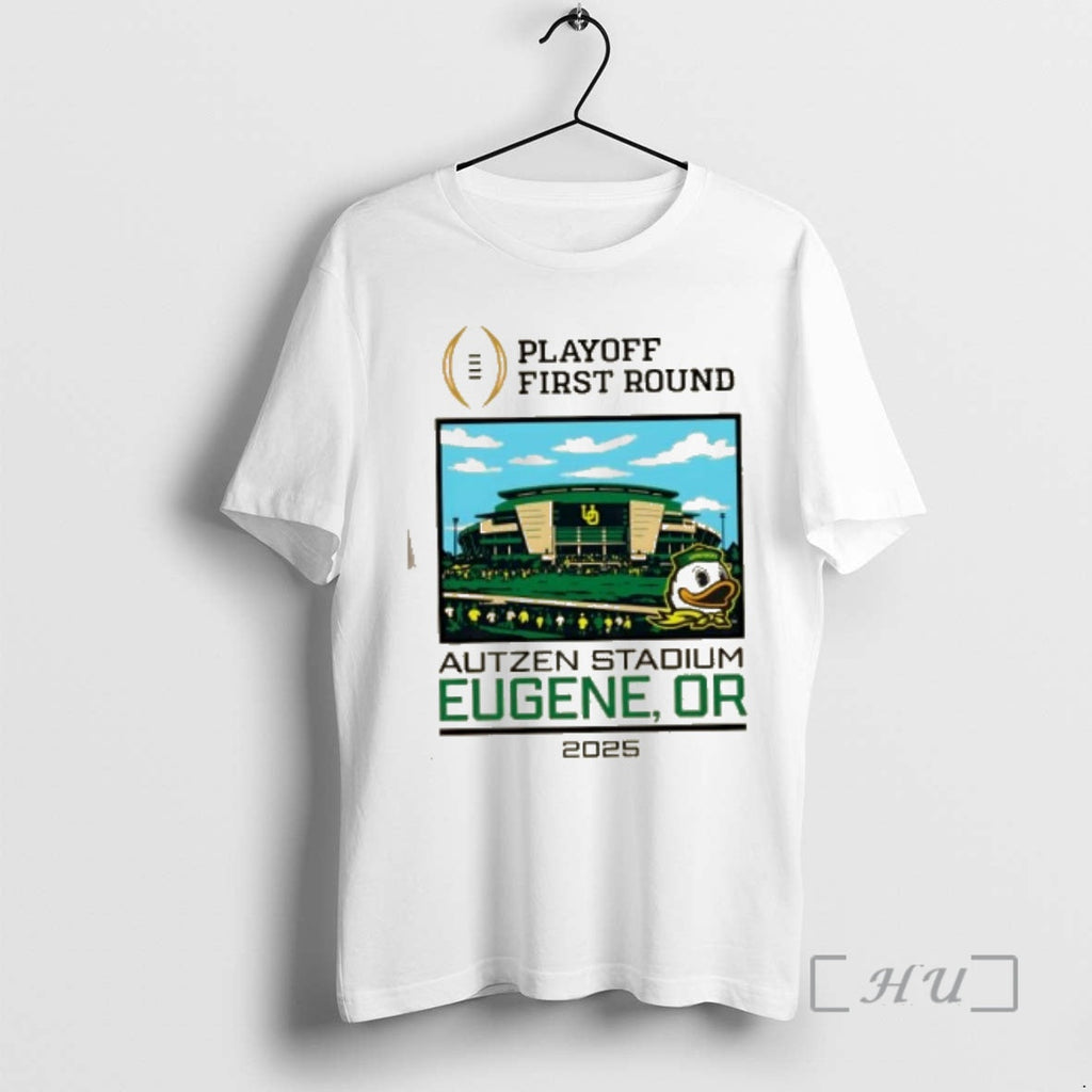 Officials Cfp Playoff First Round 25 26 Oregon 1st - Adult & Kids T-Shirts, Sweatshirts & Hoodies apparel design preview 1