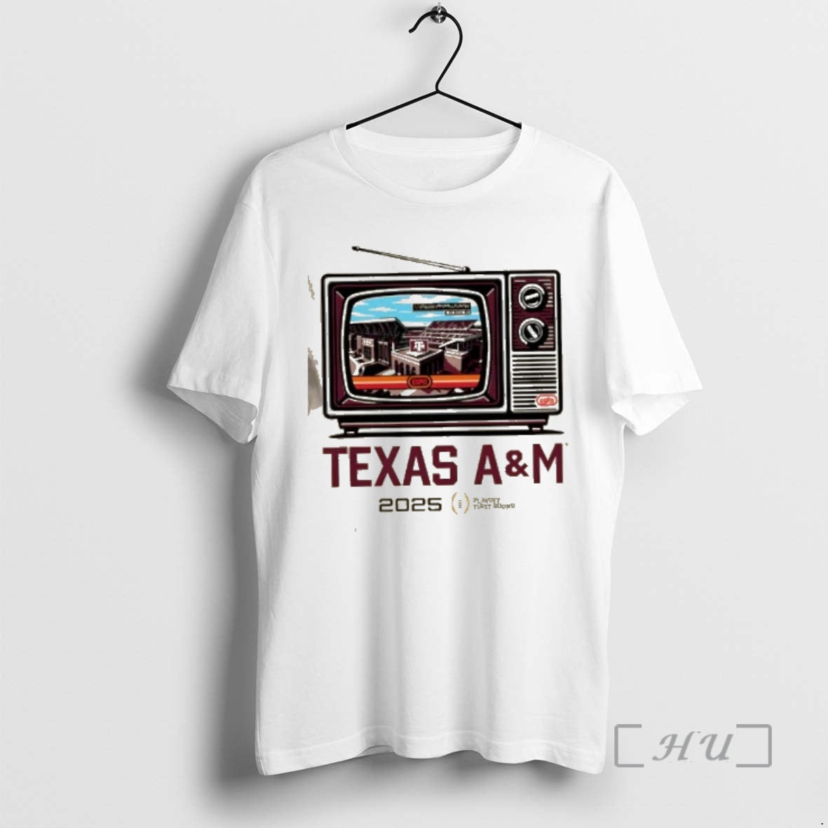 Officials Cfp Playoff First Round 25 26 Texas Am - Adult & Kids T-Shirts, Sweatshirts & Hoodies apparel design preview 1