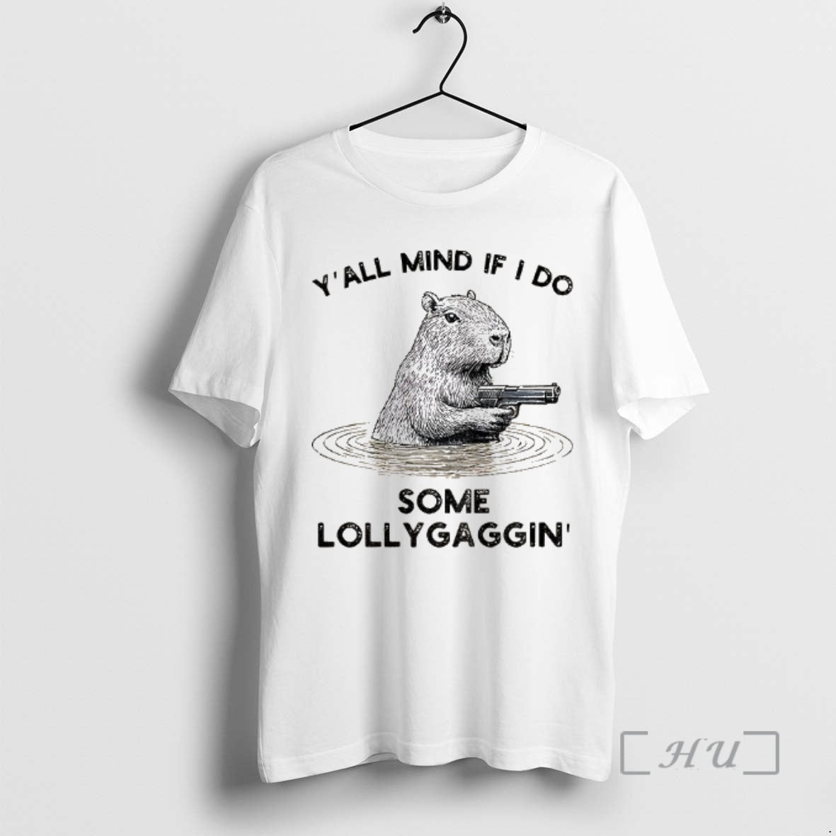 Officials Capybara That Wants To Be Lazy Yall Mind If - Adult & Kids T-Shirts, Sweatshirts & Hoodies apparel design preview 1