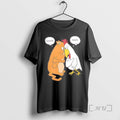 Officials Cat And Chicken Insult Wordplay - Adult & Kids T-Shirts, Sweatshirts & Hoodies apparel design preview 1