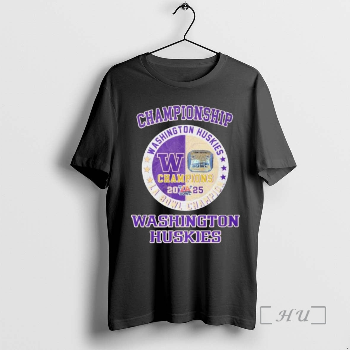 Officials Championship 2025 Washington Huskies La - Adult & Kids T-Shirts, Sweatshirts & Hoodies apparel design preview 1