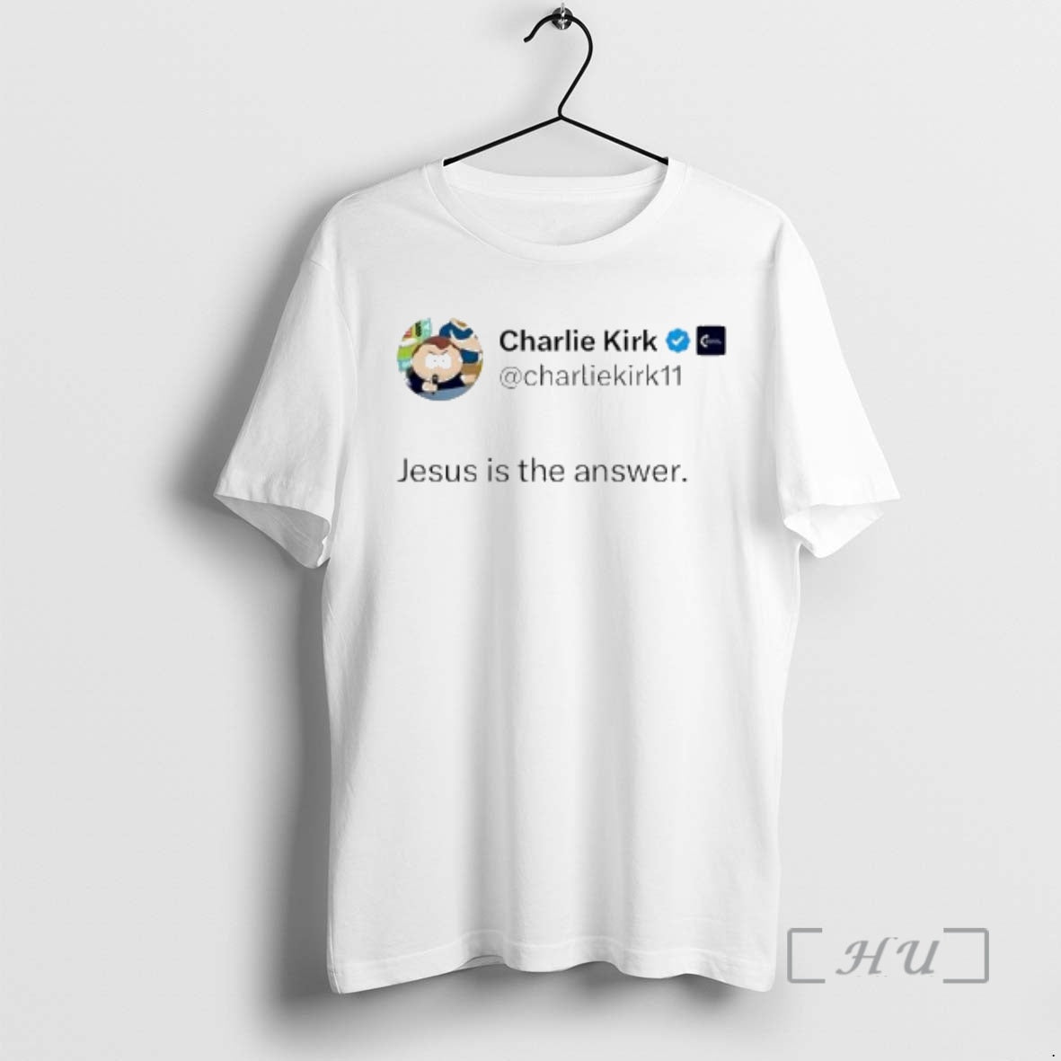Officials Charlie Kirks X Account Post Jesus Is The - Adult & Kids T-Shirts, Sweatshirts & Hoodies apparel design preview 1