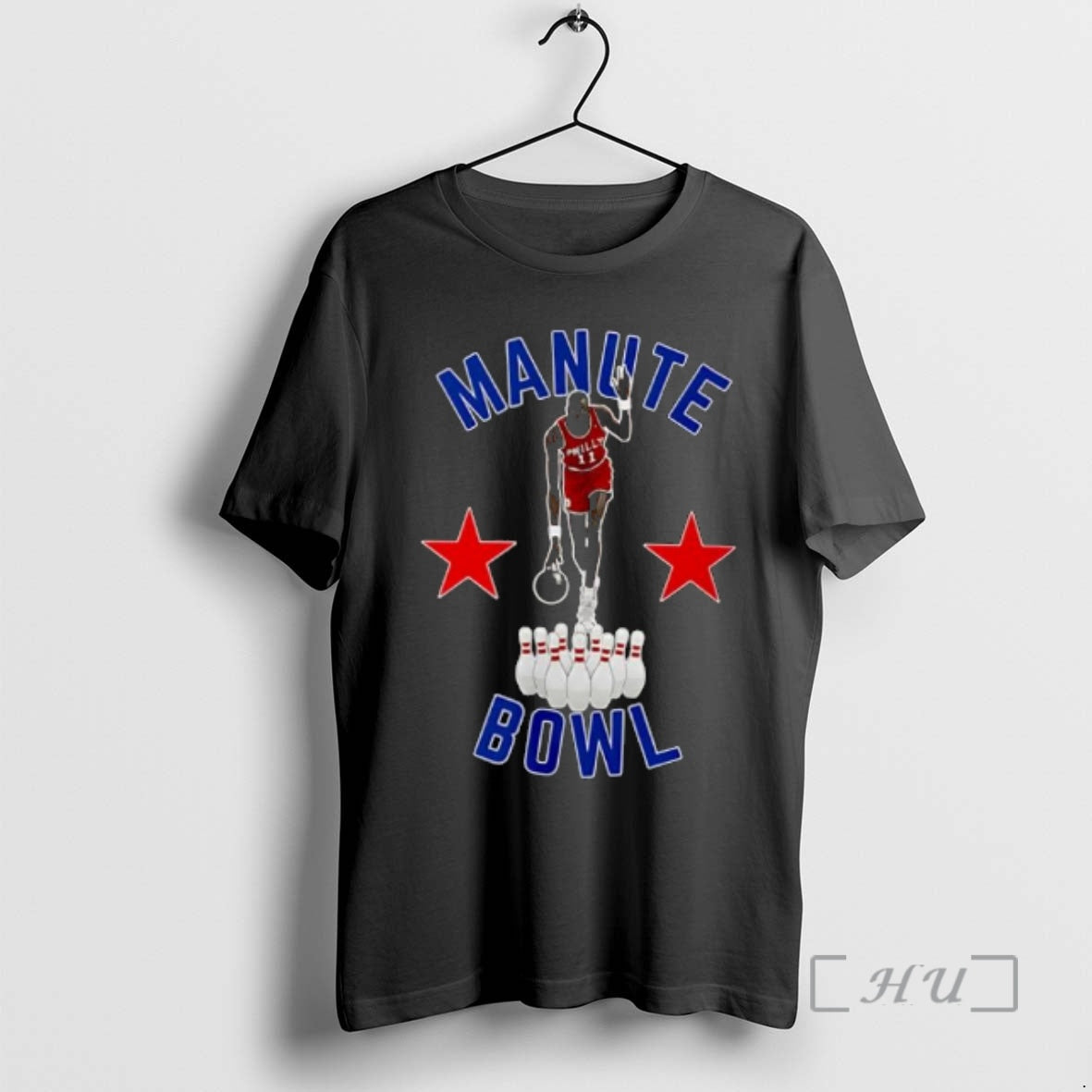 Officials Chicago Bulls Manute Bowl - Adult & Kids T-Shirts, Sweatshirts & Hoodies apparel design preview 1