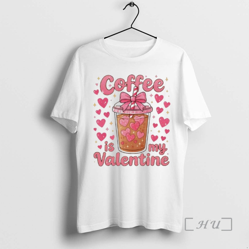 Officials Coffee Is My Valentine - Adult & Kids T-Shirts, Sweatshirts & Hoodies apparel design preview 1
