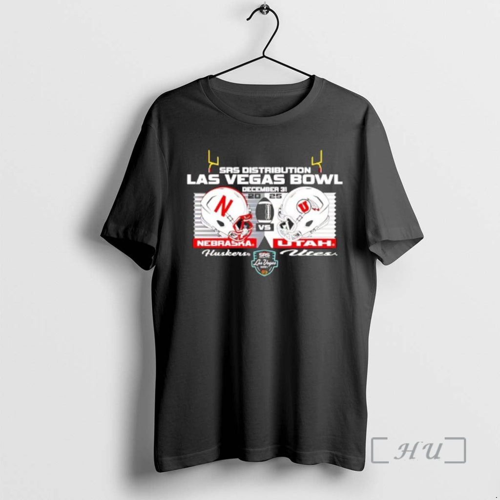 Officials Cornhuskers Vs Utes 2025 Las Vegas Bowl - Adult & Kids T-Shirts, Sweatshirts & Hoodies apparel design preview 1