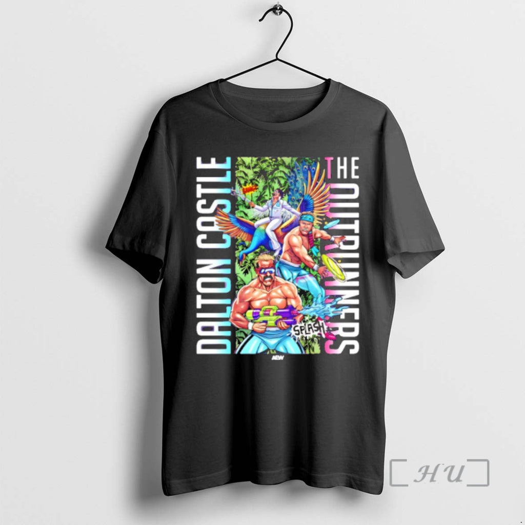 Officials Dalton Castle And The Outrunners - Adult & Kids T-Shirts, Sweatshirts & Hoodies apparel design preview 1