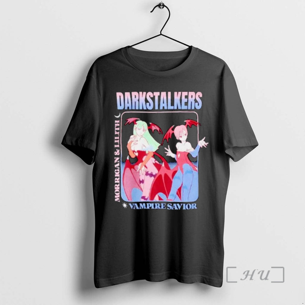 Officials Darkstalkers Morrigan And Lilith Ornaments - Adult & Kids T-Shirts, Sweatshirts & Hoodies apparel design preview 1