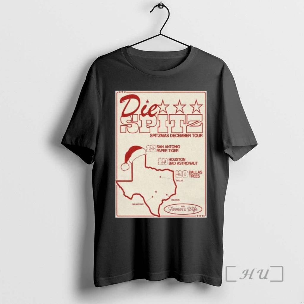 Officials Die Spitz Spitzmas December Tour 2025 - Adult & Kids T-Shirts, Sweatshirts & Hoodies apparel design preview 1
