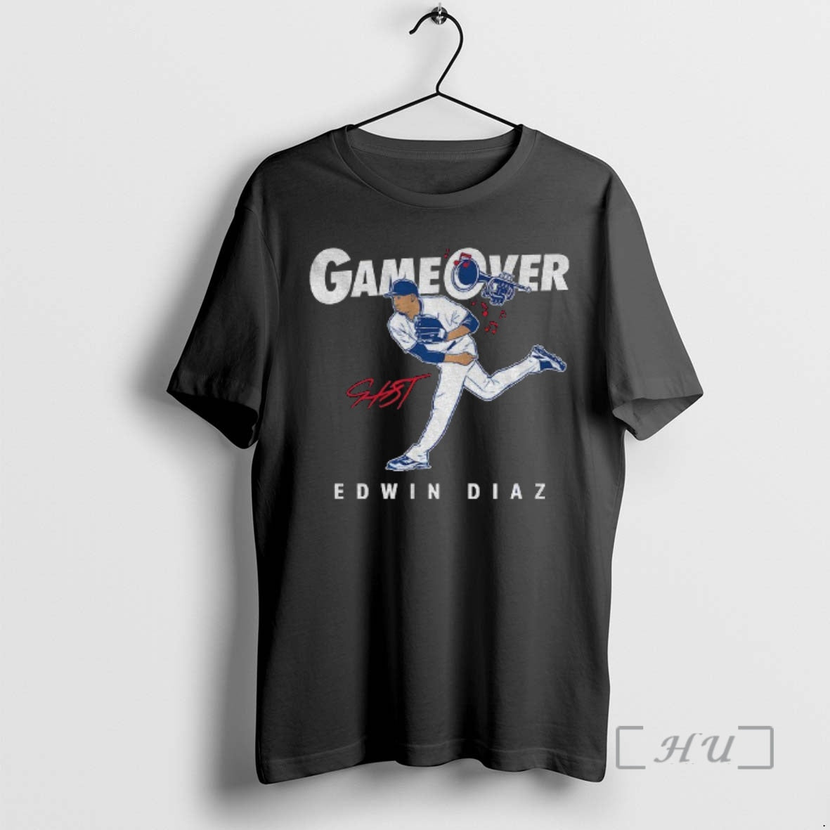 Officials Edwin Diaz Los Angeles Dodgers Mlb Baseball - Adult & Kids T-Shirts, Sweatshirts & Hoodies apparel design preview 1