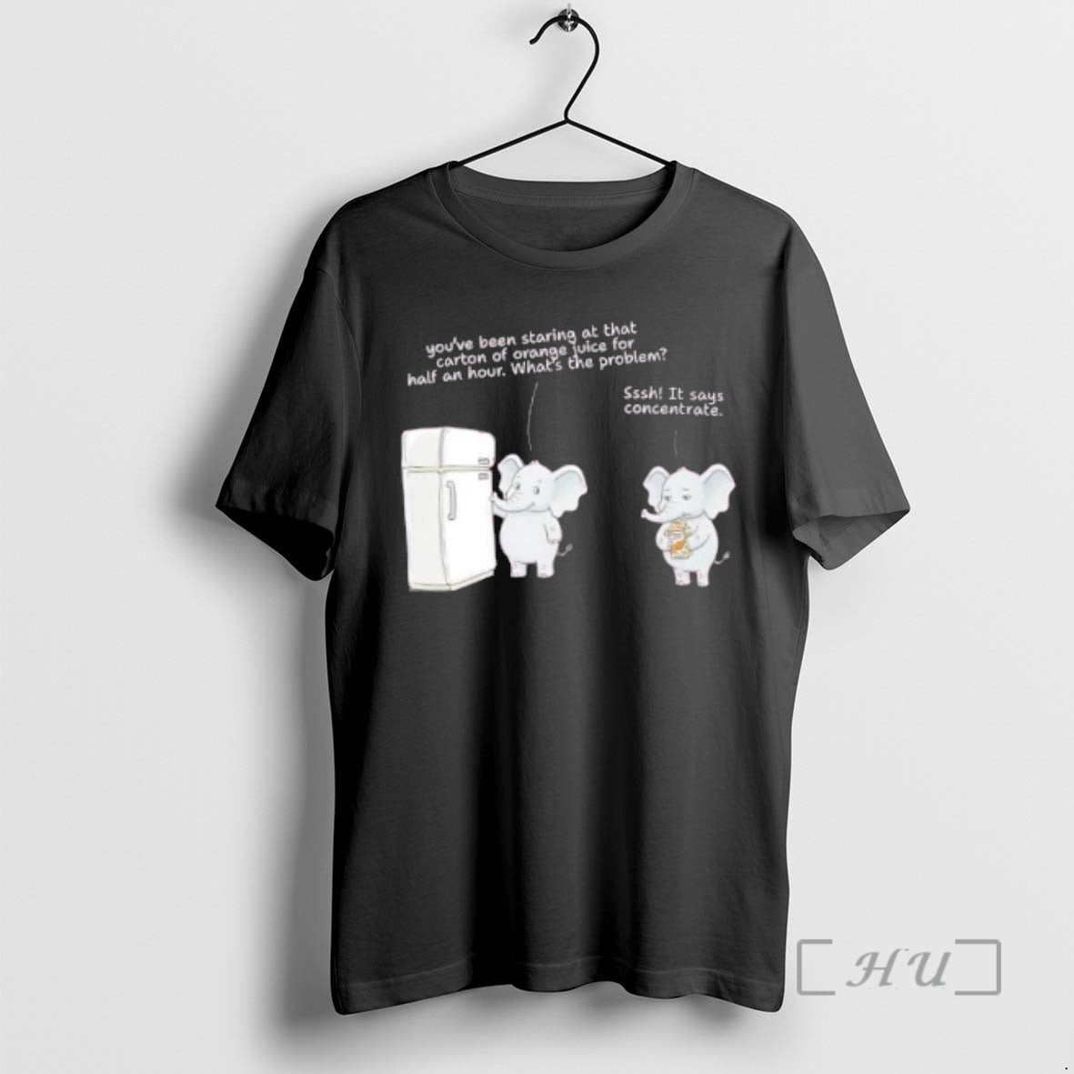 Officials Elephant Concentrate Funny Juice Pun - Adult & Kids T-Shirts, Sweatshirts & Hoodies apparel design preview 1