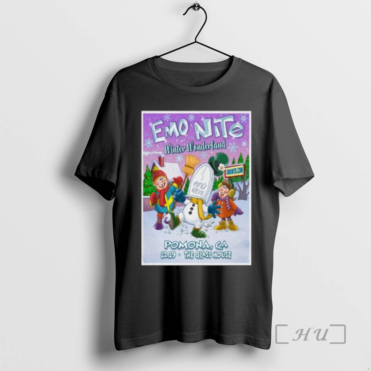 Officials Emo Nite December 12 2025 Pomona Ca - Adult & Kids T-Shirts, Sweatshirts & Hoodies apparel design preview 1