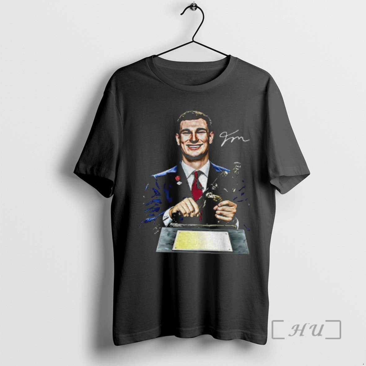 Officials Fernando Mendoza Heisman Signature - Adult & Kids T-Shirts, Sweatshirts & Hoodies apparel design preview 1