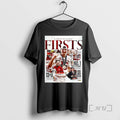 Officials Fernando Mendoza A Season Of Flippin Firsts - Adult & Kids T-Shirts, Sweatshirts & Hoodies apparel design preview 1