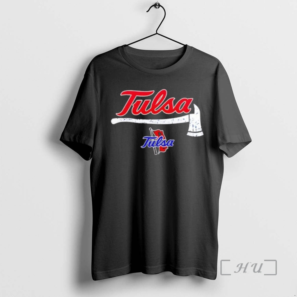 Officials Firefighter Fire Dept Always Ready Tulsa 2 - Adult & Kids T-Shirts, Sweatshirts & Hoodies apparel design preview 1