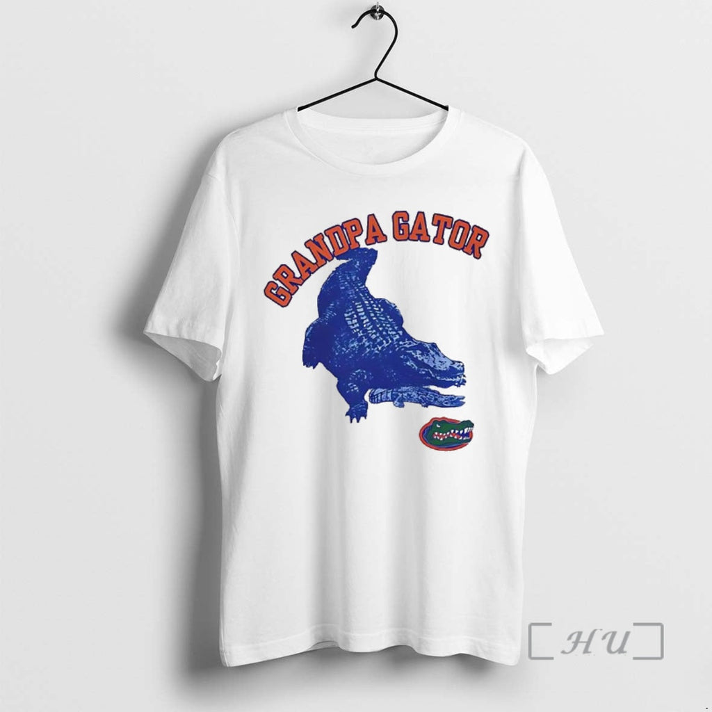 Officials Florida Gators Football Grandpa Gator - Adult & Kids T-Shirts, Sweatshirts & Hoodies apparel design preview 1