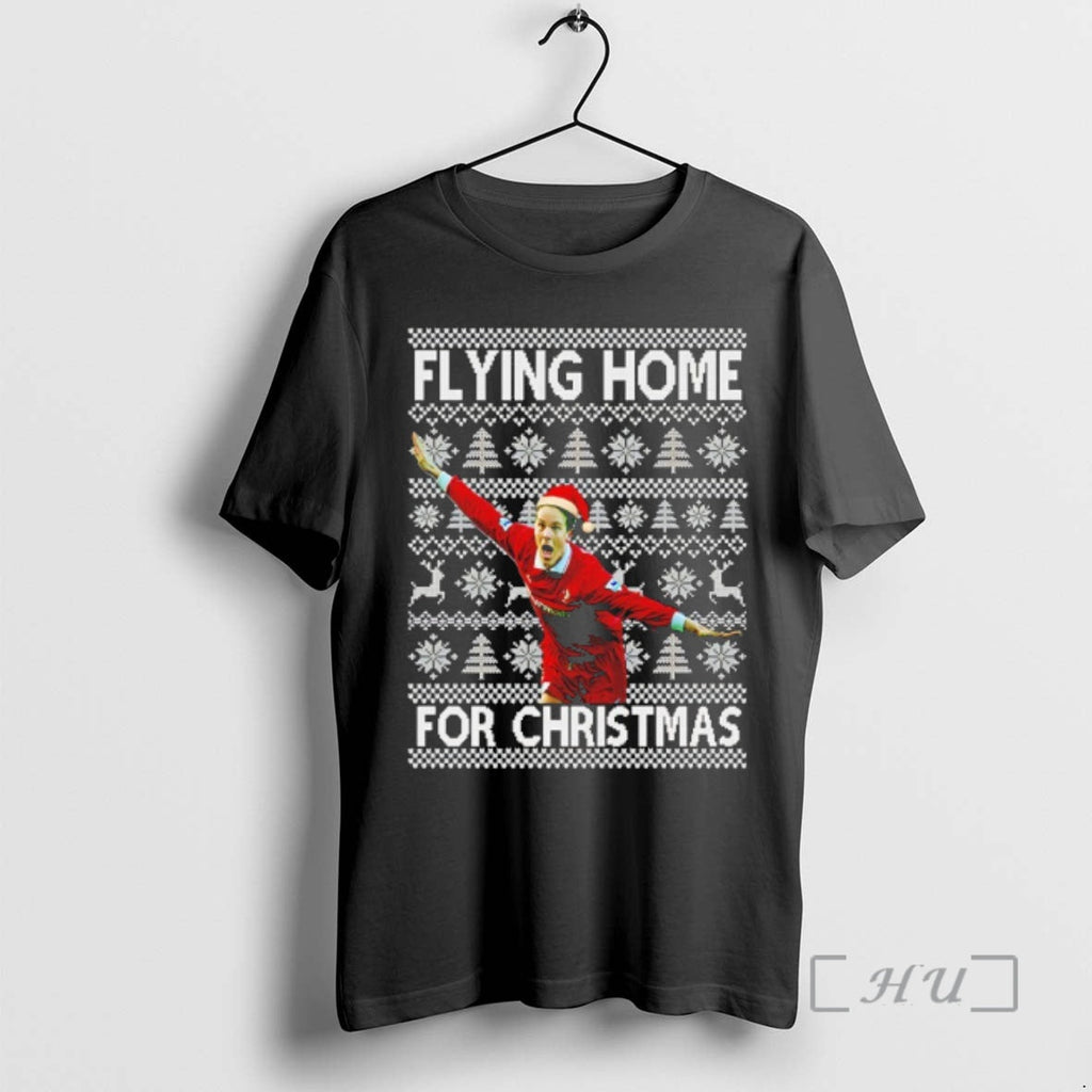 Officials Flying Home For Christmas Swindon Town - Adult & Kids T-Shirts, Sweatshirts & Hoodies apparel design preview 1