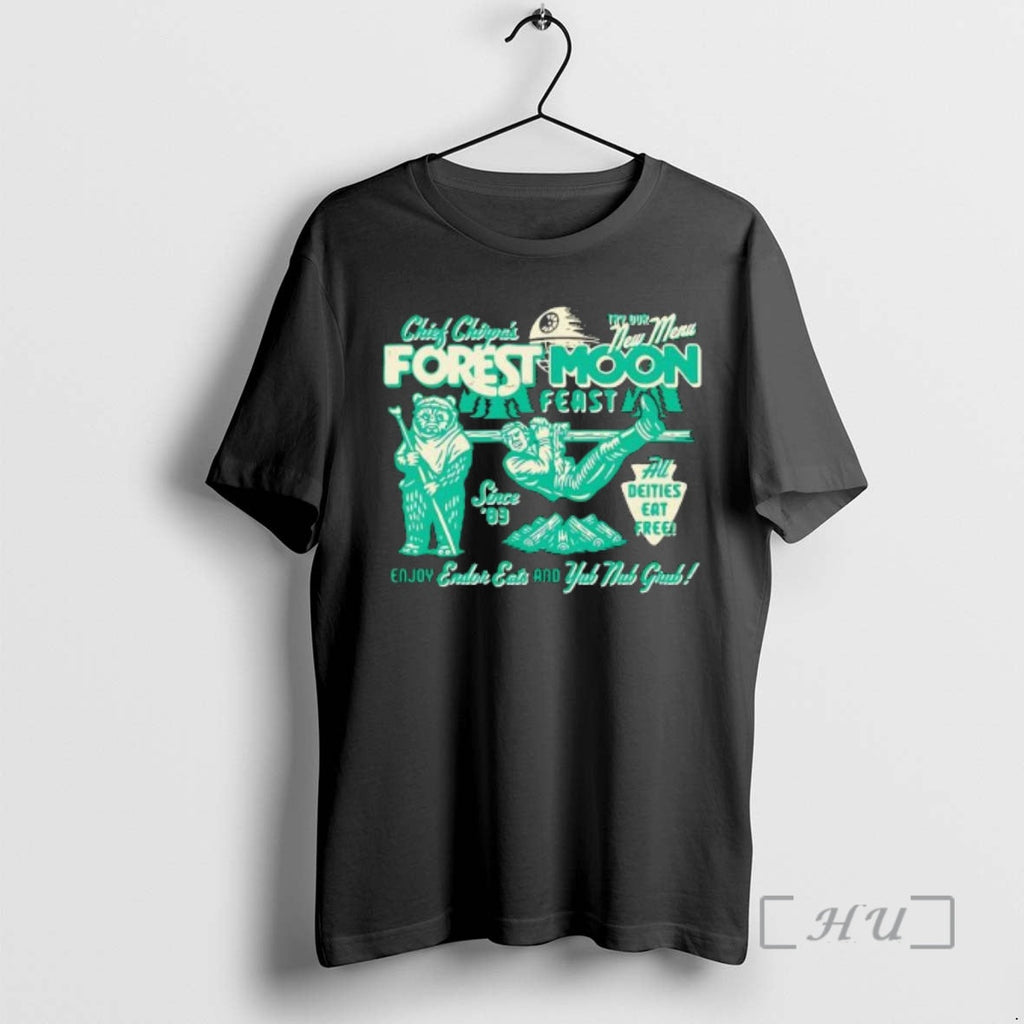 Officials Forest Moon Feast Chief Chirpas Try Our New - Adult & Kids T-Shirts, Sweatshirts & Hoodies apparel design preview 1