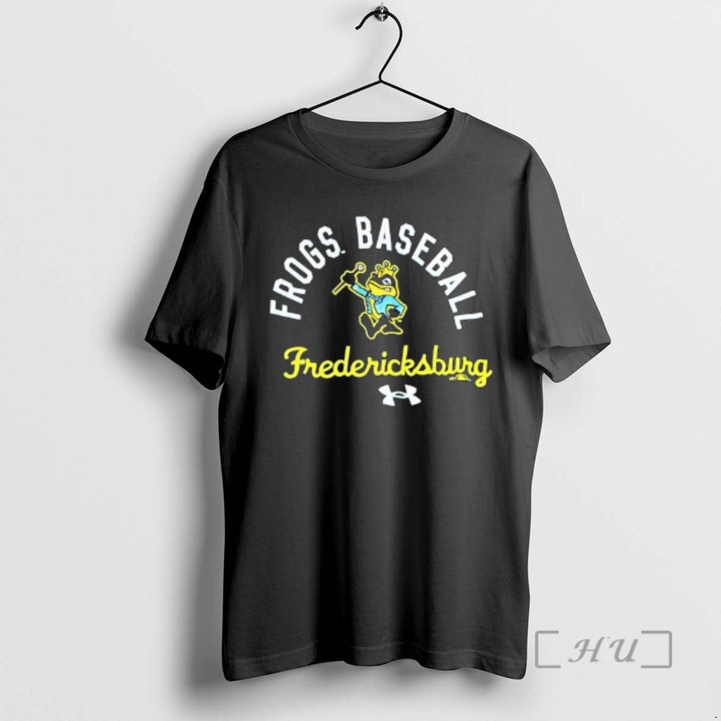 Officials Fredericksburg Frogs Baseball Team - Adult & Kids T-Shirts, Sweatshirts & Hoodies apparel design preview 1