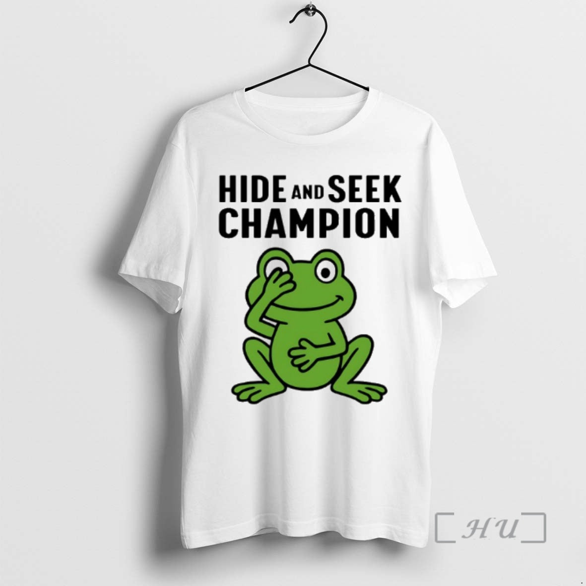 Officials Frog Hide And Seek Champion - Adult & Kids T-Shirts, Sweatshirts & Hoodies apparel design preview 1