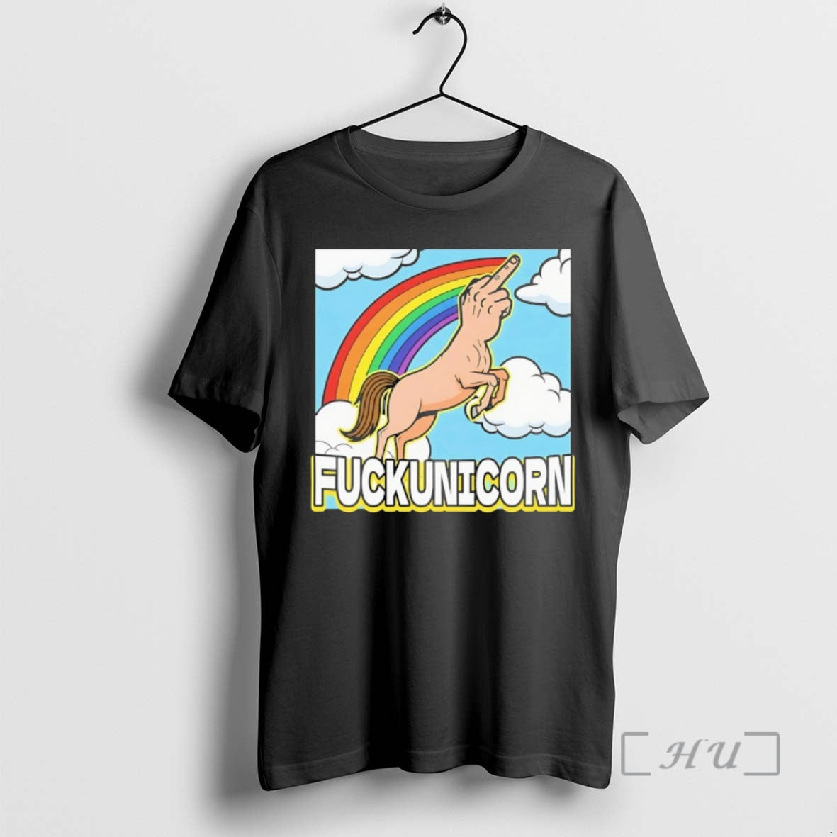 Officials Fuckunicorn Rainbow - Adult & Kids T-Shirts, Sweatshirts & Hoodies apparel design preview 1