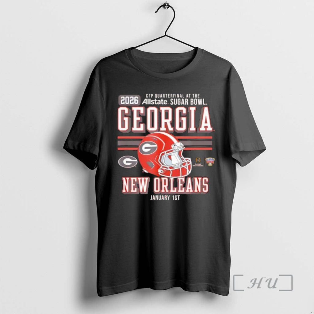 Officials Georgia Bulldogs Sugar Bowl Cfp - Adult & Kids T-Shirts, Sweatshirts & Hoodies apparel design preview 1