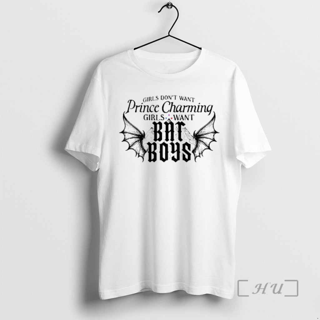 Officials Girls Want Prince Charming Bat Boys - Adult & Kids T-Shirts, Sweatshirts & Hoodies apparel design preview 1