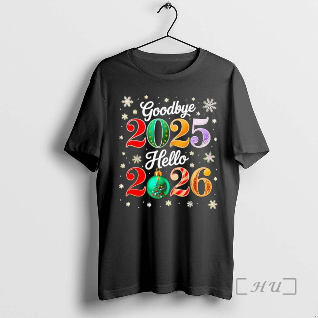 Officials Goodbye 2025 Hello 2026 Happy New Years Eve - Adult & Kids T-Shirts, Sweatshirts & Hoodies apparel design preview 1