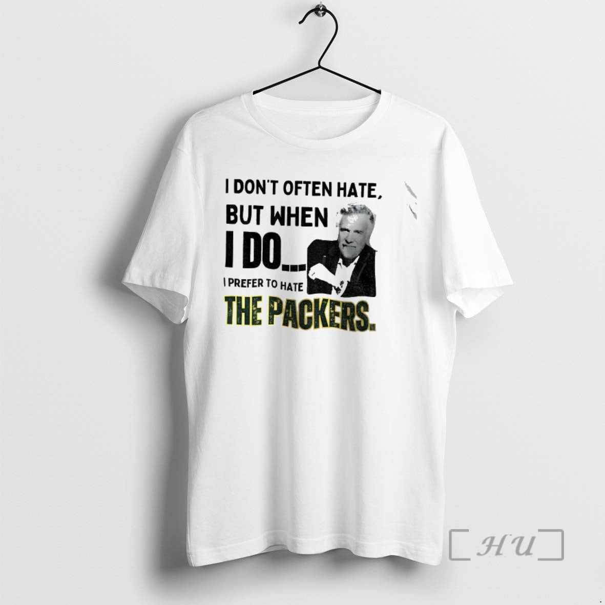 Officials Green Bay Packers I Dont Often Hate But - Adult & Kids T-Shirts, Sweatshirts & Hoodies apparel design preview 1
