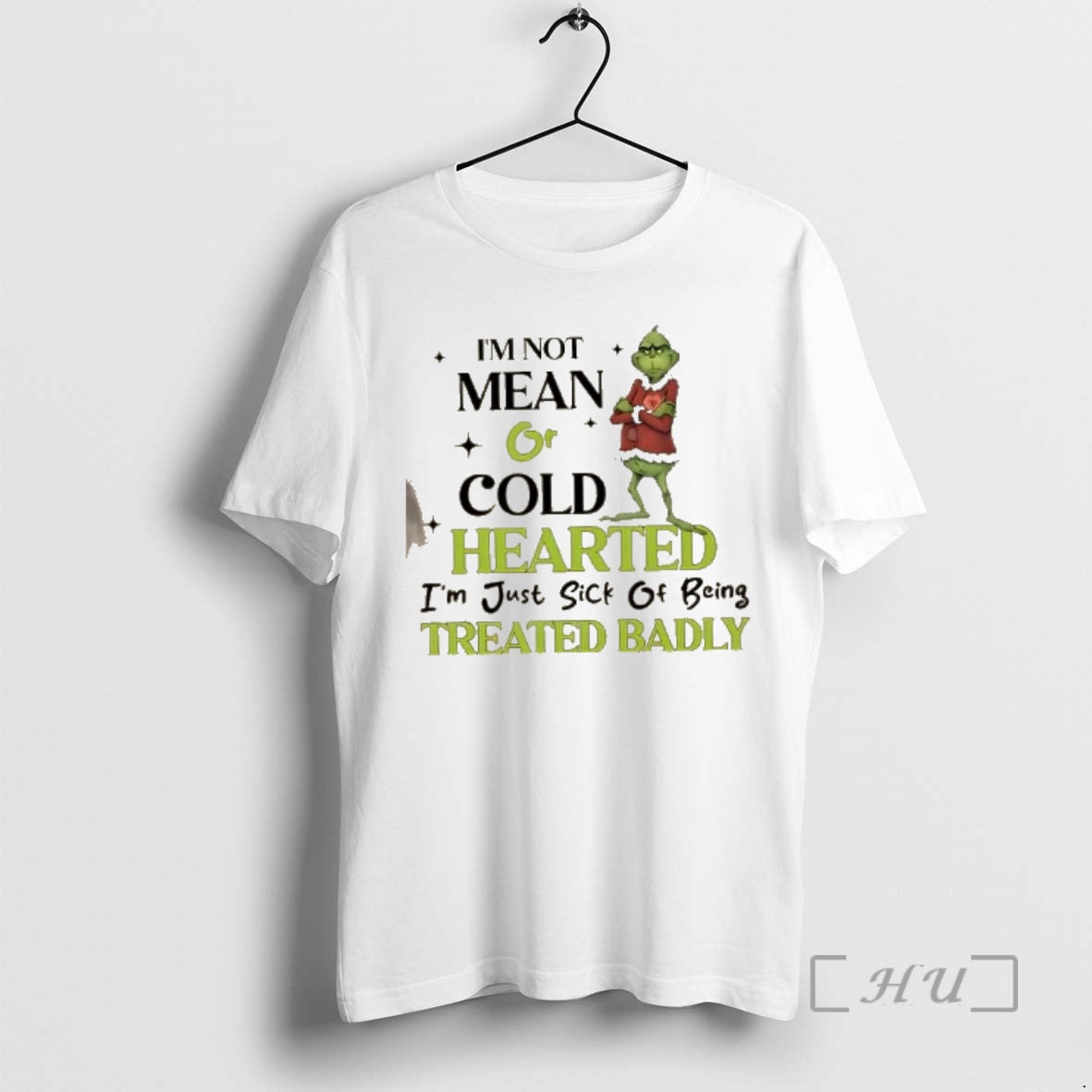 Officials Grinch Im Not Mean Or Cold Hearted Just - Adult & Kids T-Shirts, Sweatshirts & Hoodies apparel design preview 1