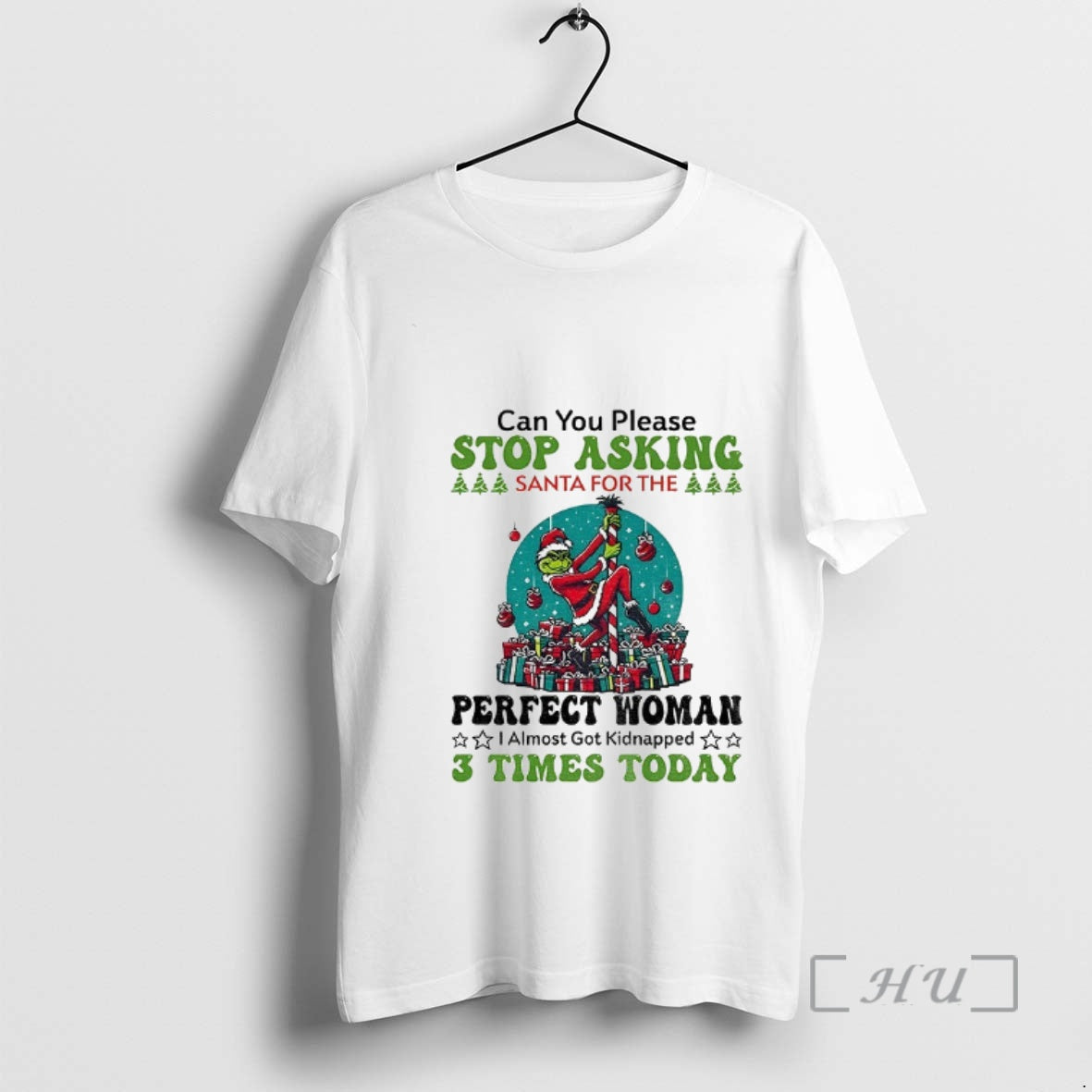 Officials Grinch Santa Can You Please Stop Asking For - Adult & Kids T-Shirts, Sweatshirts & Hoodies apparel design preview 1