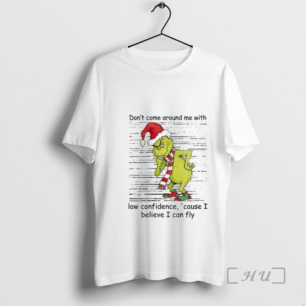 Officials Grinch Santa Dont Come Around Me With Low - Adult & Kids T-Shirts, Sweatshirts & Hoodies apparel design preview 1