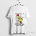 Officials Grinch Santa Dont Come Around Me With Low - Adult & Kids T-Shirts, Sweatshirts & Hoodies apparel design preview 1
