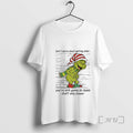 Officials Grinch Santa Dont Worry About Getting Older - Adult & Kids T-Shirts, Sweatshirts & Hoodies apparel design preview 1