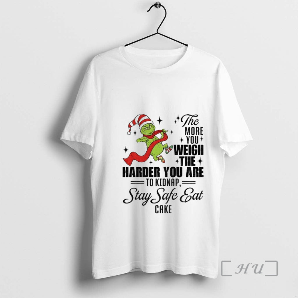 Officials Grinch Santa The More You Weigh Harder Are - Adult & Kids T-Shirts, Sweatshirts & Hoodies apparel design preview 1
