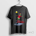 Officials Grinch Stealing In The Snow Cartoon - Adult & Kids T-Shirts, Sweatshirts & Hoodies apparel design preview 1