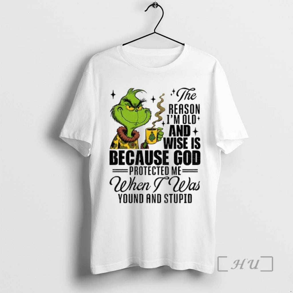 Officials Grinch The Reason Im Old And Wise Is - Adult & Kids T-Shirts, Sweatshirts & Hoodies apparel design preview 1