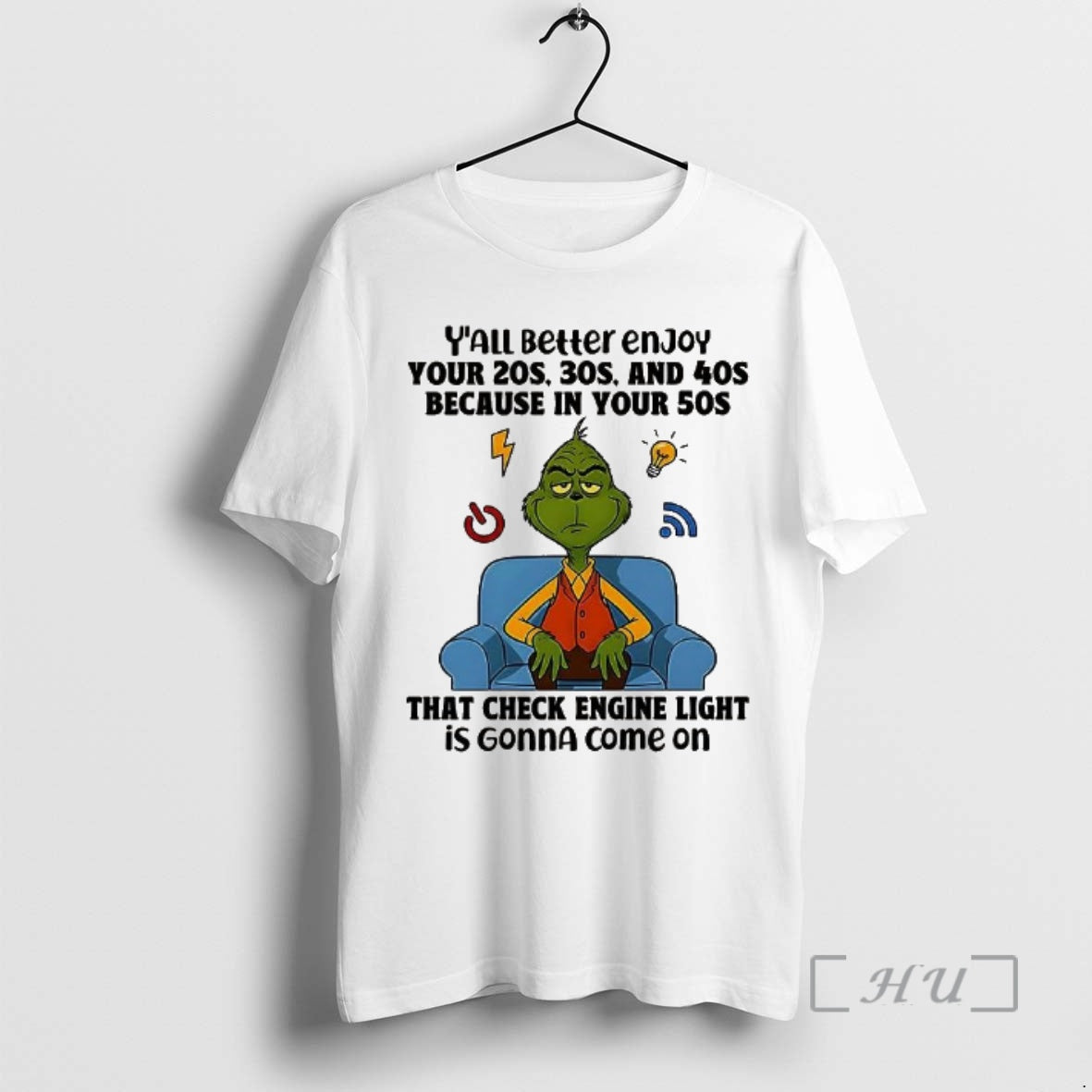 Officials Grinch Yall Better Enjoy Your 20s 30s And - Adult & Kids T-Shirts, Sweatshirts & Hoodies apparel design preview 1
