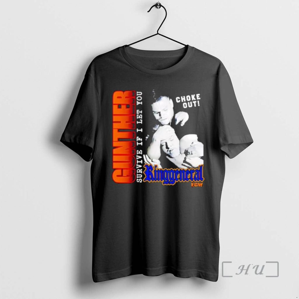 Officials Gunther Survive If I Let You Choke Out Ring - Adult & Kids T-Shirts, Sweatshirts & Hoodies apparel design preview 1