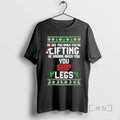 Officials He Sees You When Youre Lifting Knows Skip - Adult & Kids T-Shirts, Sweatshirts & Hoodies apparel design preview 1