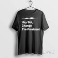 Officials Hey Siri Change The President - Adult & Kids T-Shirts, Sweatshirts & Hoodies apparel design preview 1