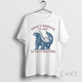 Officials Honey Badger Is My Spirit Vintage - Adult & Kids T-Shirts, Sweatshirts & Hoodies apparel design preview 1