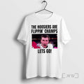 Officials Hoosiers Are Flippin Champs Lets Go - Adult & Kids T-Shirts, Sweatshirts & Hoodies apparel design preview 1