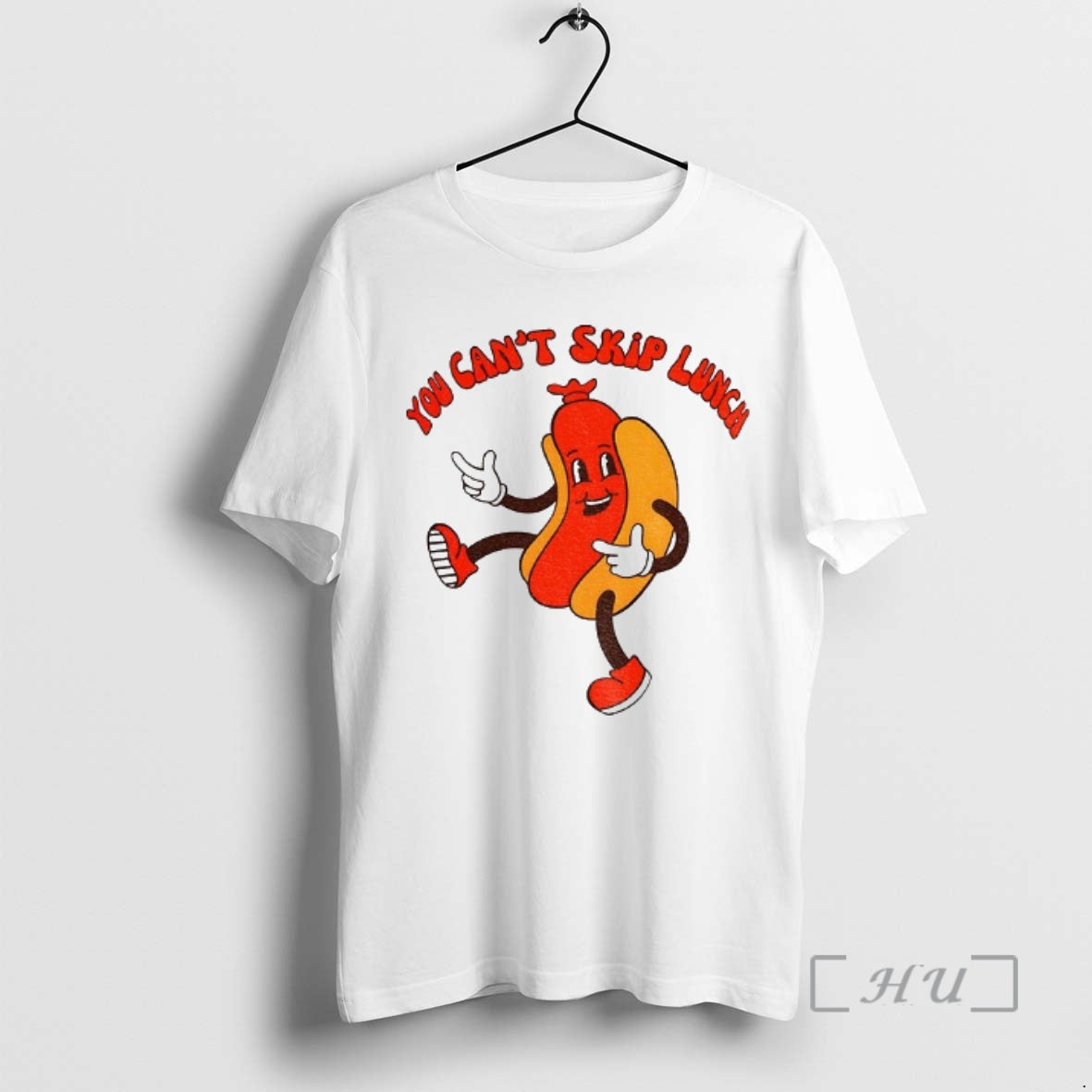 Officials Hot Dog You Cant Skip Lunch Vintage - Adult & Kids T-Shirts, Sweatshirts & Hoodies apparel design preview 1