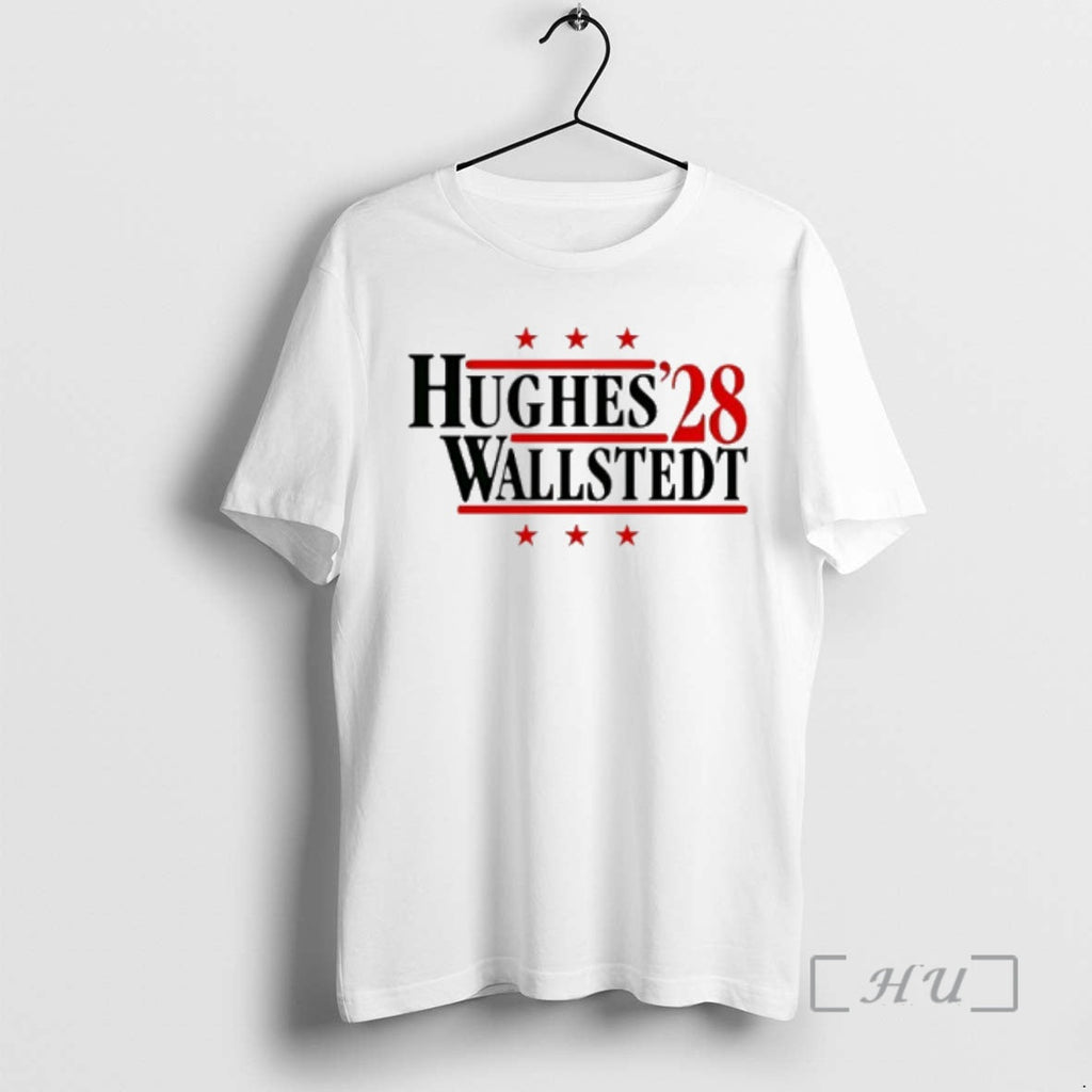 Officials Hughes And Wallstedt 28 Minnesota Hockey - Adult & Kids T-Shirts, Sweatshirts & Hoodies apparel design preview 1
