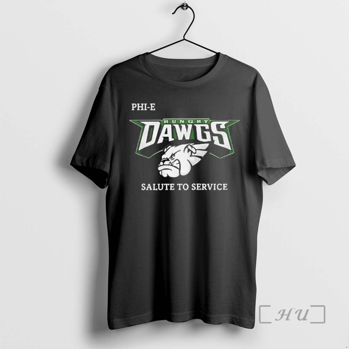 Officials Hungry Dawgs Salute To Service Logo - Adult & Kids T-Shirts, Sweatshirts & Hoodies apparel design preview 1