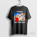 Officials I Eated All The Gas Silly Staring Cat Meme - Adult & Kids T-Shirts, Sweatshirts & Hoodies apparel design preview 1